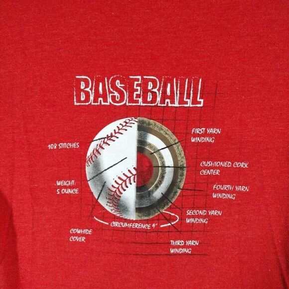 Cat & Jack Tee Shirt Boys Size Small 6-7 Red Short Sleeve Crew Neck - Picture 4 of 9